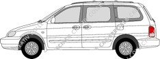 Kia Carnival Station wagon, 2001–2006