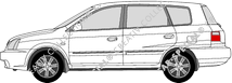 Kia Carens station wagon, 2002–2006
