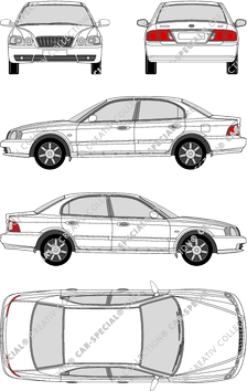 Kia Magentis Limousine, 2003–2006 (Kia_029)