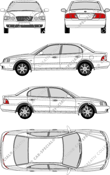 Kia Magentis, berlina, 4 Doors (2003)