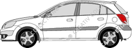 Kia Rio Hatchback, 2005–2010
