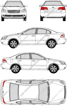 Kia Magentis Limousine, 2006–2008 (Kia_038)