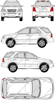 Kia Sorento combi, 2006–2010 (Kia_040)