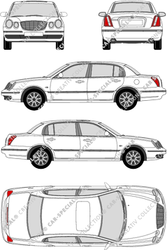 Kia Opirus berlina, 2007–2010 (Kia_045)