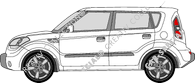 Kia Soul station wagon, 2009–2014