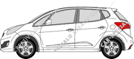 Kia Venga, 2010–2015