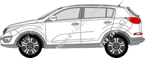 Kia Sportage Station wagon, 2010–2015
