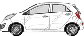 Kia Picanto Hatchback, 2011–2017