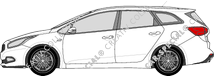 Kia Ceed Sportswagon Station wagon, 2012–2016