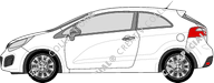 Kia Rio Hatchback, 2013–2017
