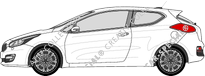 Kia ProCeed Kombilimousine, 2013–2016