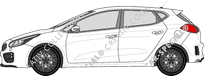 Kia Ceed Hatchback, 2013–2016