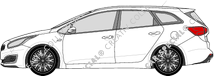 Kia Ceed Sportswagon Station wagon, 2016–2018