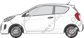 Kia Picanto Hatchback, 2015–2017