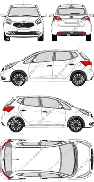 Kia Venga, 2015–2019 (Kia_080)