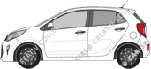 Kia Picanto Hatchback, actual (desde 2017)