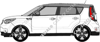 Kia Soul station wagon, attuale (a partire da 2015)