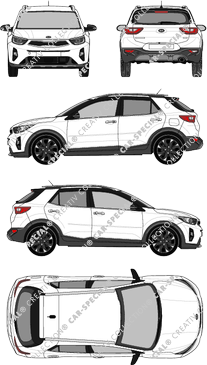 Kia Stonic break, actuel (depuis 2018) (Kia_085)