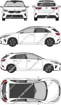 Kia Ceed Hatchback, 2018–2021 (Kia_086)