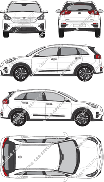 Kia Niro, 2019–2022 (Kia_091)
