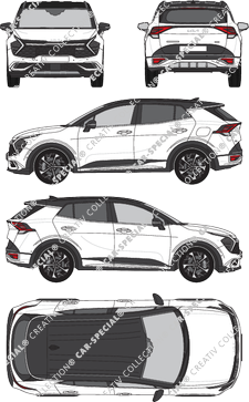 Kia Sportage, actueel (sinds 2021) (Kia_101)