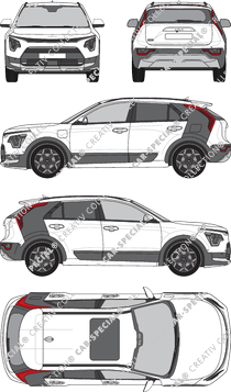 Kia Niro, aktuell (seit 2022) (Kia_103)