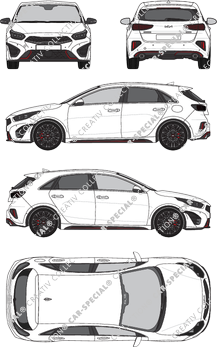 Kia Ceed Kombilimousine, aktuell (seit 2022) (Kia_105)