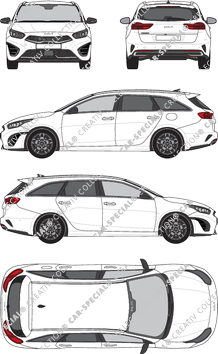 Kia Ceed Sportswagon (SW), Sportswagon (SW), 5 Doors (2021)