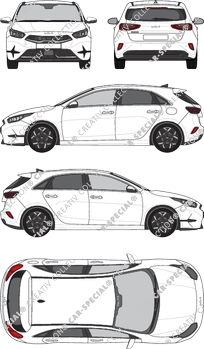 Kia Ceed Hatchback, actual (desde 2021) (Kia_113)