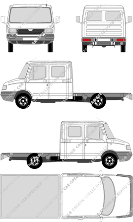 LDV Convoy Fahrgestell für Aufbauten (LDV_002)