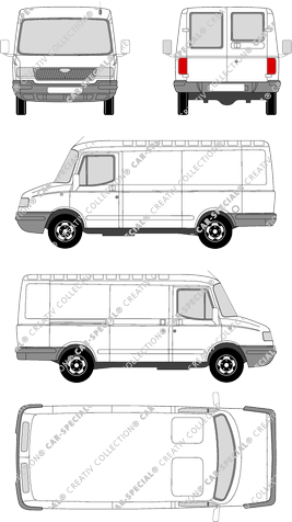 LDV Convoy, 1997–2006 (LDV_003)