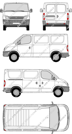 LDV Maxus SWB SR, SWB SR, gesloten bestelbus (2007)