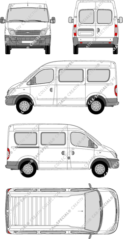 LDV Maxus personenvervoer, 2007–2008 (LDV_009)