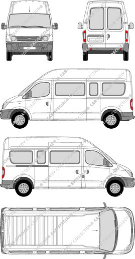 LDV Maxus LWB XHR, LWB XHR, station wagon (2007)