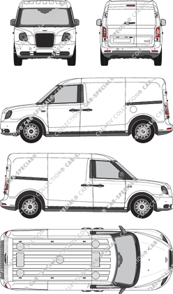 LEVC VN5 furgone, attuale (a partire da 2021) (LEVC_002)