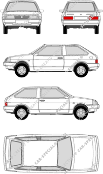 Lada Samara, 1984–2004 (Lada_006)