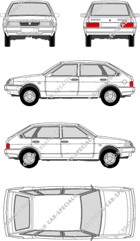 Lada Samara, 1984–2004 (Lada_007)