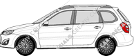 Lada Kalina station wagon, attuale (a partire da 2015)