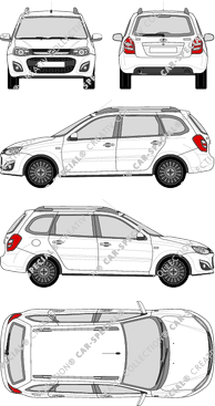 Lada Kalina station wagon, attuale (a partire da 2015) (Lada_012)