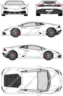 Lamborghini Huracán Coupé, aktuell (seit 2014) (Lamb_006)