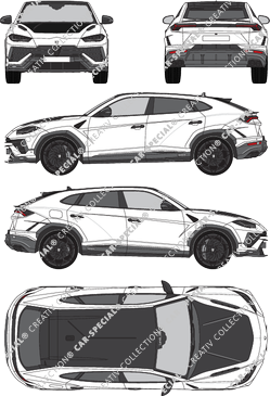 Lamborghini Urus Performante, Station wagon, 5 Doors (2023)
