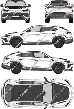 Lamborghini Urus break, actuel (depuis 2023) (Lamb_008)