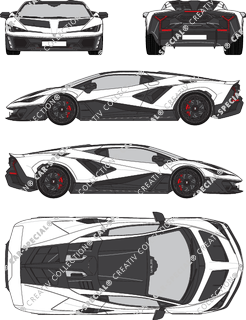 Lamborghini Fenomeno coupé, from 2026 (Lamb_010)