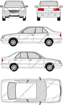 Lancia Dedra, 1989–2000 (Lanc_001)