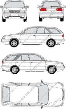 Lancia Dedra Station Wagon personenvervoer (Lanc_002)