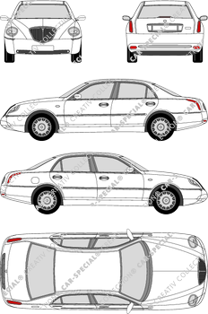 Lancia Thesis, berlina, 4 Doors (2002)