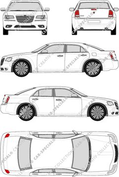 Lancia Thema, sedan, 4 Doors (2012)