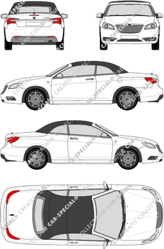 Lancia Flavia, Descapotable, 2 Doors (2012)