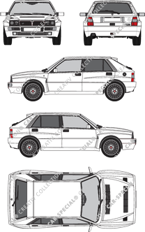 Lancia Delta Hayon, 1993–1994 (Lanc_022)