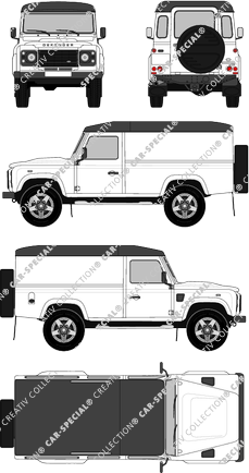 Land Rover Defender station wagon (Land_003)